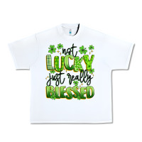 White not lucky just really blessed Urban Heavy Tee - Artiststas