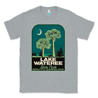 Heather Grey Trending Lake Wateree State Park Sc Vintage Travel Classic Tee - SnappyArt