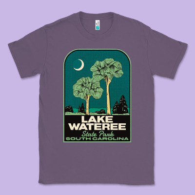 Trending Lake Wateree State Park Sc Vintage Travel Classic Tee Designed By Snappyart