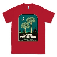 Red Trending Lake Wateree State Park Sc Vintage Travel Classic Tee - SnappyArt