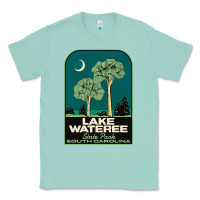 Seafoam Trending Lake Wateree State Park Sc Vintage Travel Classic Tee - SnappyArt