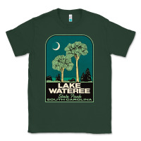 Sports Green Trending Lake Wateree State Park Sc Vintage Travel Classic Tee - SnappyArt