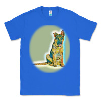 True Royal German Shepherd isolated on whot. Classic Tee - SnappyArt