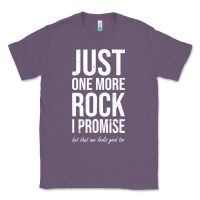 Lavender Rockhounds gear gift Just one more rock funny rockhounding Classic Tee - SnappyArt
