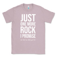 Lilac Rockhounds gear gift Just one more rock funny rockhounding Classic Tee - SnappyArt