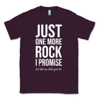 Plum Rockhounds gear gift Just one more rock funny rockhounding Classic Tee - SnappyArt