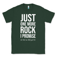 Sports Green Rockhounds gear gift Just one more rock funny rockhounding Classic Tee - SnappyArt