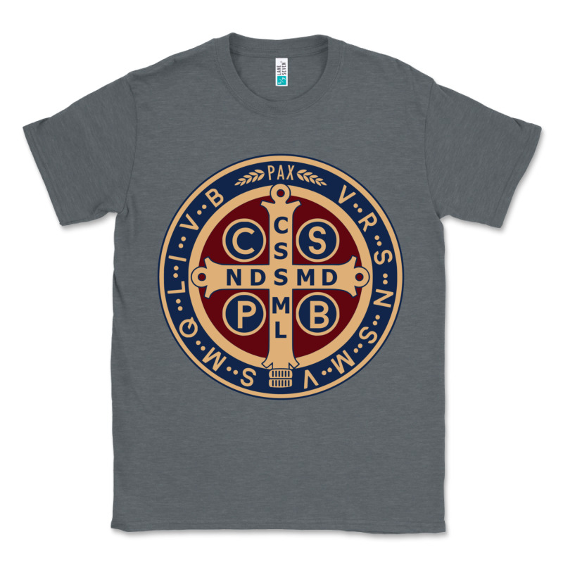 Saint Benedict Medal 1 Classic Tee by SnappyArt | Teevron