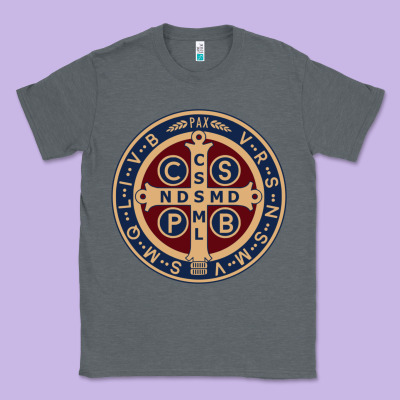Saint Benedict Medal 1 Classic Tee Designed By Snappyart