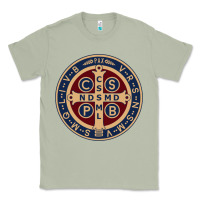 Matcha Saint Benedict Medal 1 Classic Tee - SnappyArt