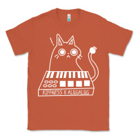 Copper The KIFFNESS X ALUGALUG white cat Classic Classic Tee - SnappyArt