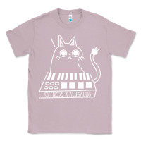 Lilac The KIFFNESS X ALUGALUG white cat Classic Classic Tee - SnappyArt