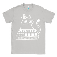 Moon Dust The KIFFNESS X ALUGALUG white cat Classic Classic Tee - SnappyArt
