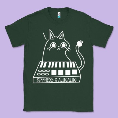 The Kiffness X Alugalug White Cat Classic Classic Tee Designed By Snappyart