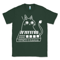 Sports Green The KIFFNESS X ALUGALUG white cat Classic Classic Tee - SnappyArt