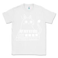 White The KIFFNESS X ALUGALUG white cat Classic Classic Tee - SnappyArt