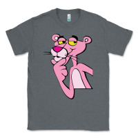 Charcoal Heather pink panther Classic Tee - SnappyArt