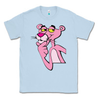 Dusty Blue pink panther Classic Tee - SnappyArt