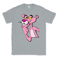 Heather Grey pink panther Classic Tee - SnappyArt