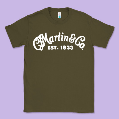 Martin Est 1983 Classic Tee Designed By Snappyart
