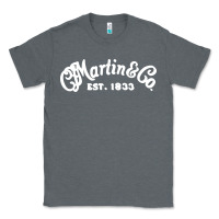 Charcoal Heather martin est 1983 Classic Tee - SnappyArt
