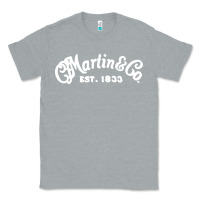 Heather Grey martin est 1983 Classic Tee - SnappyArt