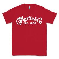 Red martin est 1983 Classic Tee - SnappyArt