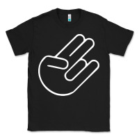 Black shocker hand Classic Tee - SnappyArt