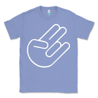 Colony Blue shocker hand Classic Tee - SnappyArt
