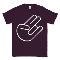 Plum shocker hand Classic Tee - SnappyArt