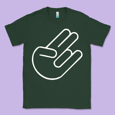 Shocker Hand Classic Tee Designed By Snappyart