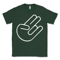 Sports Green shocker hand Classic Tee - SnappyArt