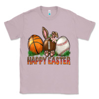 Lilac Happy Easter Sports Classic Tee - BundleAndBundleShop
