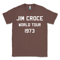 Chestnut Jim Croce World Tour 1973 Classic Tee - SnappyArt