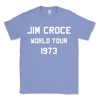 Colony Blue Jim Croce World Tour 1973 Classic Tee - SnappyArt