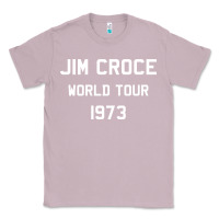 Lilac Jim Croce World Tour 1973 Classic Tee - SnappyArt