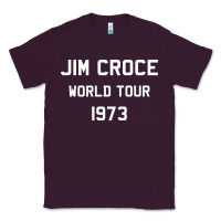 Plum Jim Croce World Tour 1973 Classic Tee - SnappyArt