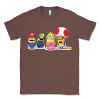 Chestnut Super Minion Bros Classic Tee - FloraArt