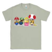 Matcha Super Minion Bros Classic Tee - FloraArt
