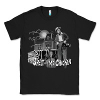 Black the ghost and mr chicken green Classic Tee - FloraArt