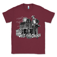 Burgundy the ghost and mr chicken green Classic Tee - FloraArt