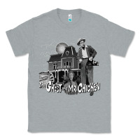 Heather Grey the ghost and mr chicken green Classic Tee - FloraArt