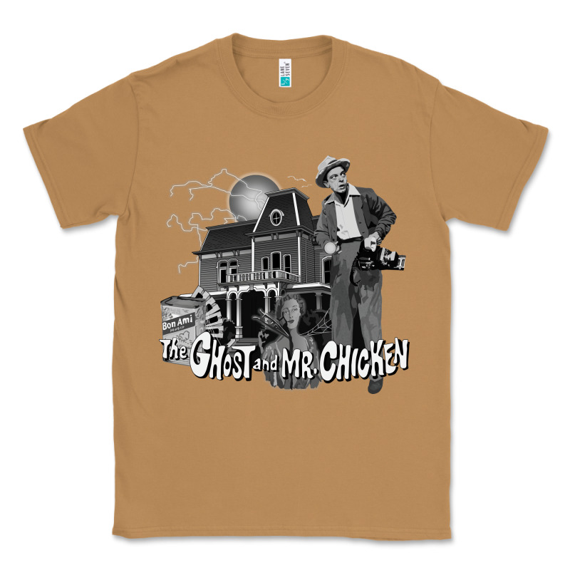 The Ghost And Mr Chicken Green Classic Tee by FloraArt | Teevron
