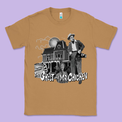 The Ghost And Mr Chicken Green Classic Tee Designed By Floraart