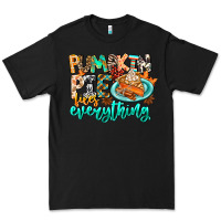Black Pumpkin Pie Fixes Everything Premium Tee - CowhideDigitalArt