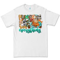White Pumpkin Pie Fixes Everything Premium Tee - CowhideDigitalArt
