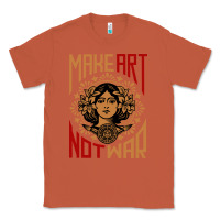 Copper make art not war symbol Classic Tee - FloraArt