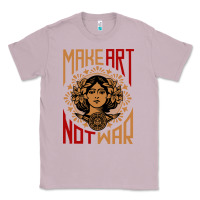 Lilac make art not war symbol Classic Tee - FloraArt