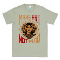 Matcha make art not war symbol Classic Tee - FloraArt