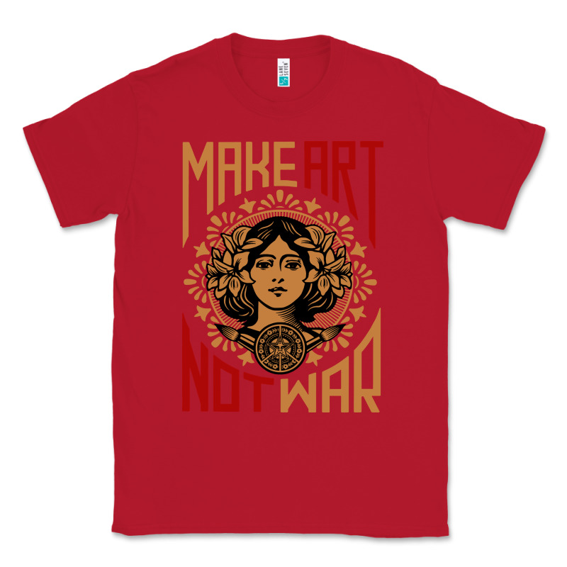 Make Art Not War Symbol Classic Tee by FloraArt | Teevron